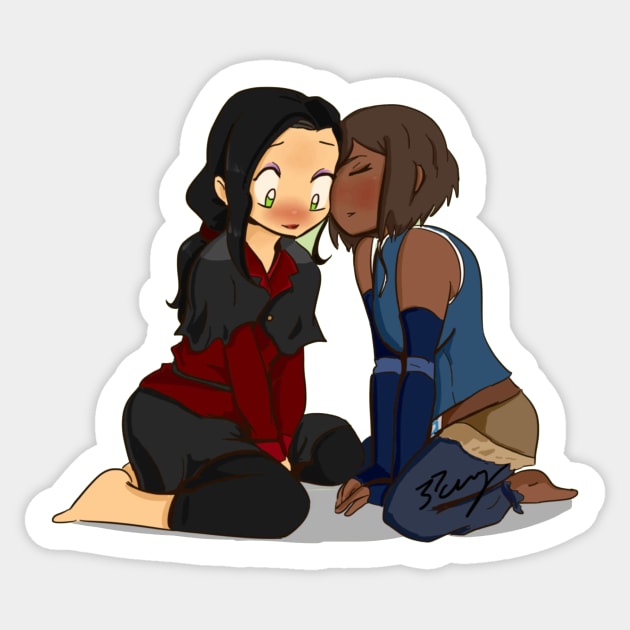 Little Kiss Sticker by BerrylaBerrosa92